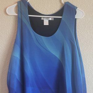 Semi dressy blouse longer on sides
